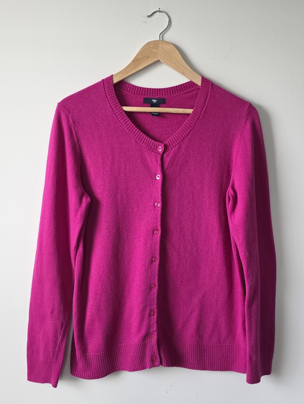 GAP Fuchsia Cardigan